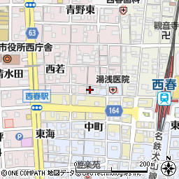 愛知県北名古屋市九之坪北町5周辺の地図
