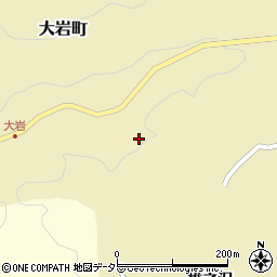 愛知県豊田市大岩町（懸ノ下）周辺の地図