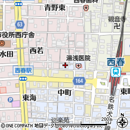 愛知県北名古屋市九之坪北町6周辺の地図