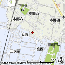 愛知県稲沢市祖父江町森上本郷五121周辺の地図