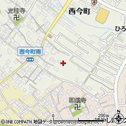 滋賀県彦根市西今町540周辺の地図