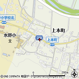 愛知県瀬戸市上本町73周辺の地図