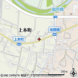 愛知県瀬戸市上本町640周辺の地図