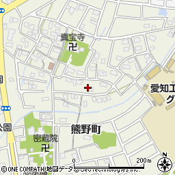 愛知県春日井市熊野町506周辺の地図