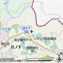 太閤湯周辺の地図