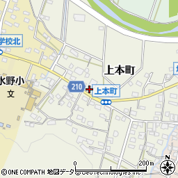 愛知県瀬戸市上本町590周辺の地図
