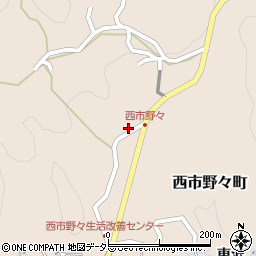 愛知県豊田市西市野々町道下550周辺の地図