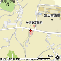 静岡県富士宮市淀師1454周辺の地図