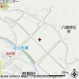 愛知県瀬戸市鳥原町周辺の地図