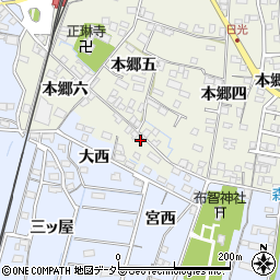 愛知県稲沢市祖父江町森上本郷五117周辺の地図