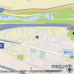 神奈川県小田原市板橋272-1周辺の地図