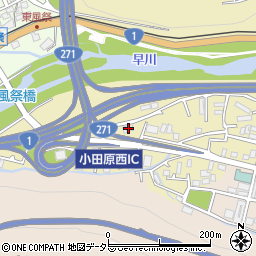 神奈川県小田原市板橋298周辺の地図