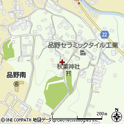愛知県瀬戸市窯町237-1周辺の地図