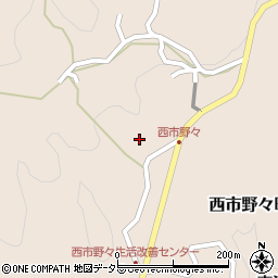 愛知県豊田市西市野々町道下421周辺の地図