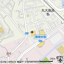 焼肉ガーデン びっくぼす 森崎本店周辺の地図