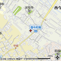 滋賀県彦根市西今町580周辺の地図