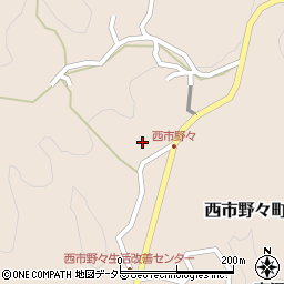 愛知県豊田市西市野々町道下423周辺の地図