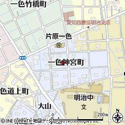 愛知県稲沢市一色神宮町52周辺の地図