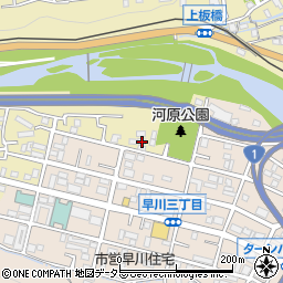 神奈川県小田原市板橋263周辺の地図