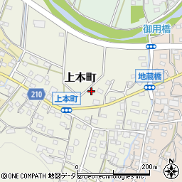 愛知県瀬戸市上本町617周辺の地図