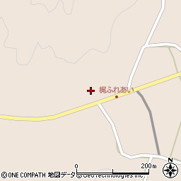 島根県安来市広瀬町梶福留933周辺の地図
