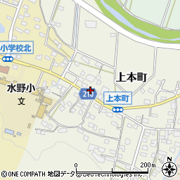 愛知県瀬戸市上本町554周辺の地図