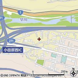 神奈川県小田原市板橋306-13周辺の地図