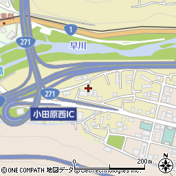 神奈川県小田原市板橋301-13周辺の地図