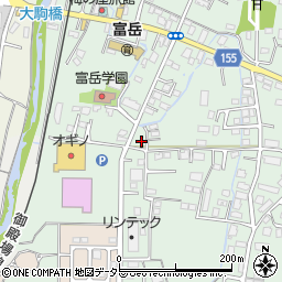 静岡県御殿場市大坂400-1周辺の地図