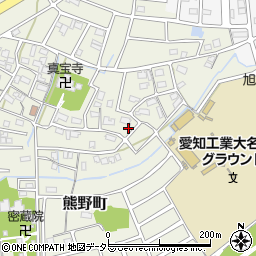 愛知県春日井市熊野町492周辺の地図