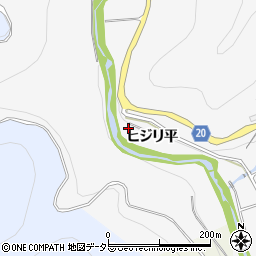 愛知県豊田市浅谷町ヒジリ平周辺の地図