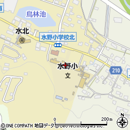瀬戸市立水野小学校周辺の地図