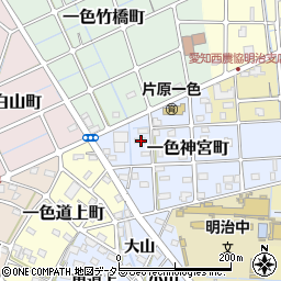 愛知県稲沢市一色神宮町12周辺の地図