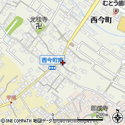 滋賀県彦根市西今町521周辺の地図