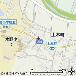 愛知県瀬戸市上本町549周辺の地図