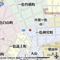 愛知県稲沢市一色神宮町7周辺の地図