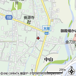 静岡県御殿場市大坂129周辺の地図