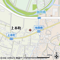 愛知県瀬戸市上本町663周辺の地図