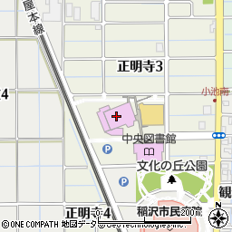 名古屋文理大学文化フォーラム（稲沢市民会館）周辺の地図