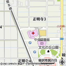 名古屋文理大学文化フォーラム　視聴覚室周辺の地図