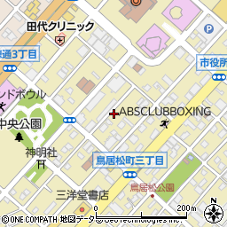 浅香工業株式会社　名古屋支店周辺の地図