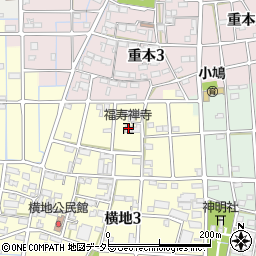 福寿禅寺周辺の地図