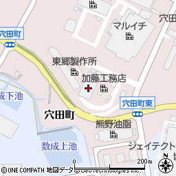 愛知県瀬戸市穴田町978周辺の地図