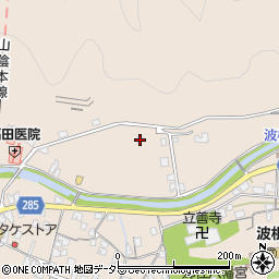 島根県大田市波根町周辺の地図