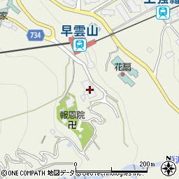 神奈川県足柄下郡箱根町強羅1300-493周辺の地図