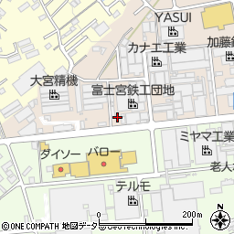 静岡県富士宮市万野原新田3704周辺の地図