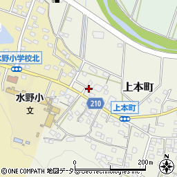 愛知県瀬戸市上本町548周辺の地図
