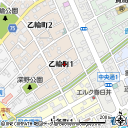 愛知県春日井市乙輪町1丁目80周辺の地図