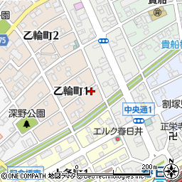愛知県春日井市乙輪町1丁目97周辺の地図