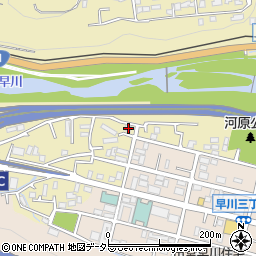 神奈川県小田原市板橋239周辺の地図